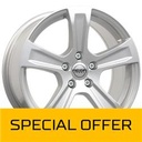MEGA WHEELS LEO SILVER 5.5x14 4/100 ET42 CB54.1