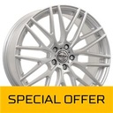MEGA WHEELS CETUS SILVER 7.5x17 5/112 ET43 CB66.5