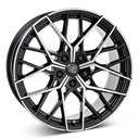 MSW 74 G.BLK/POL | 8,5X20 5-120 E45 C72,6 60 8.5x20 5/120 ET45 CB72.6