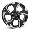 MSW 43 G.BLK/POL | 8X18 5-114,3 E45 C73,10 60 8x18 5/114.3 ET45 CB73.1