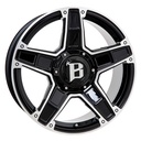 BALLISTIC DAKOTA BLK/POL | 9X20 6-114,3 E43 C66,1 60 9x20 6/114.3 ET43 CB66.1
