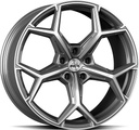 GMP A101 MOON GRAY DIAM 9.5x22 5/112 ET18 CB66.6