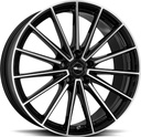 BROCK B43 BLACK FULL POL 8x19 5/112 ET52 CB66.6