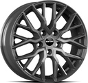 GMP BOOSTER GLOSS ANTHRACITE 7.5x18 5/108 ET42 CB65.1