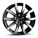 BORBET CW5 BLACK POL MATT 7.5x18 5/120 ET43 CB65.1