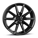 BORBET LX18 BLACK MATT 8x18 5/108 ET45 CB72.5