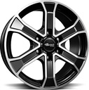 BROCK RC31 BLACK FULL POL 7x17 6/139.7 ET33 CB100.1