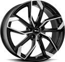 BROCK RC34 BLACK FULL POLISH 6.5x16 5/108 ET47 CB65.1