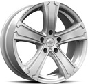 SPATH SP42 H CHROME SILV 7.5x17 5/118 ET58 CB71.1