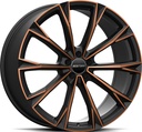 GMP TOTALE SATIN BLACK BRONZE DIAM 8x19 5/112 ET30 CB66.5