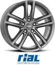 RIAL X10 METAL GREY 8x18 5/120 ET30 CB72.6