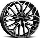 GMP MATERIA BLACK DIAMOND 9x22 5/130 ET28 CB66.5