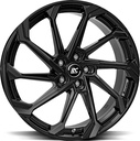 BROCK RC36 SHINY BLACK 7.5x18 5/110 ET37 CB65.1