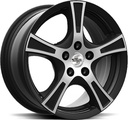 SPATH SP01 TRAILER BLACK MATT POL 6.5x16 4/100 ET33 CB56.6