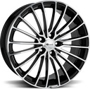 BROCK B24 BLACK FULL POLISH 8x18 5/114.3 ET48 CB72.6