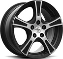 SPATH SP01 TRAILER BLACK MATT POL 6.5x16 5/112 ET33 CB66.6