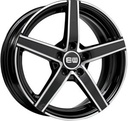 ELIT WHEELS EW12 BLACK / POLISHED 6.5x16 4/108 ET20 CB65.1