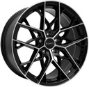 ROMAC VORTEX GLOSS BLACK / POLISHED 8x19 5/114.3 ET40 CB73.1