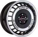 RONAL R50 AERO BLACK FRONT CUT 7.5x16 4/100 ET38 CB68